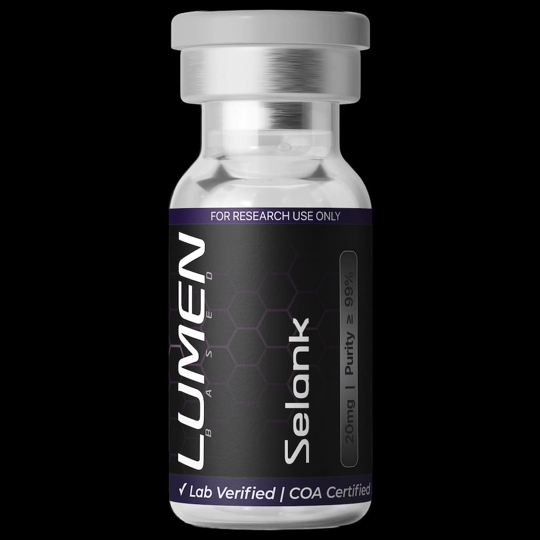 Selank — research-grade peptide, ≥98% purity