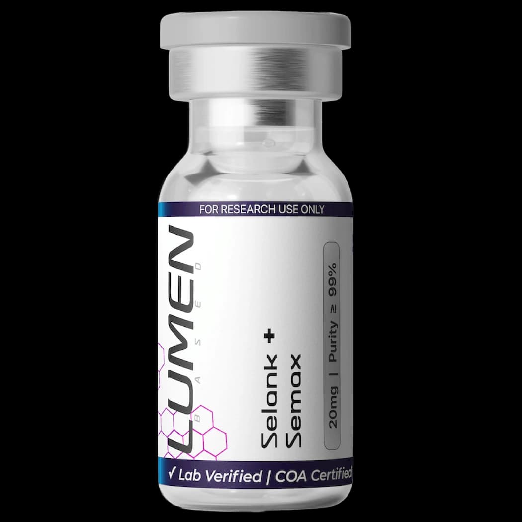 Selank + Semax — research-grade peptide, ≥98% purity